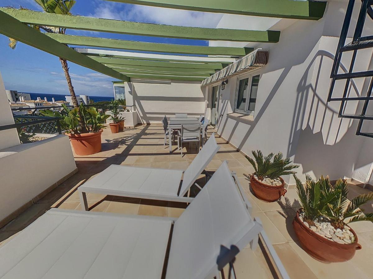 Frontline Beach Penthouse In Mi Capricho Sitio de Calahonda Zewnętrze zdjęcie
